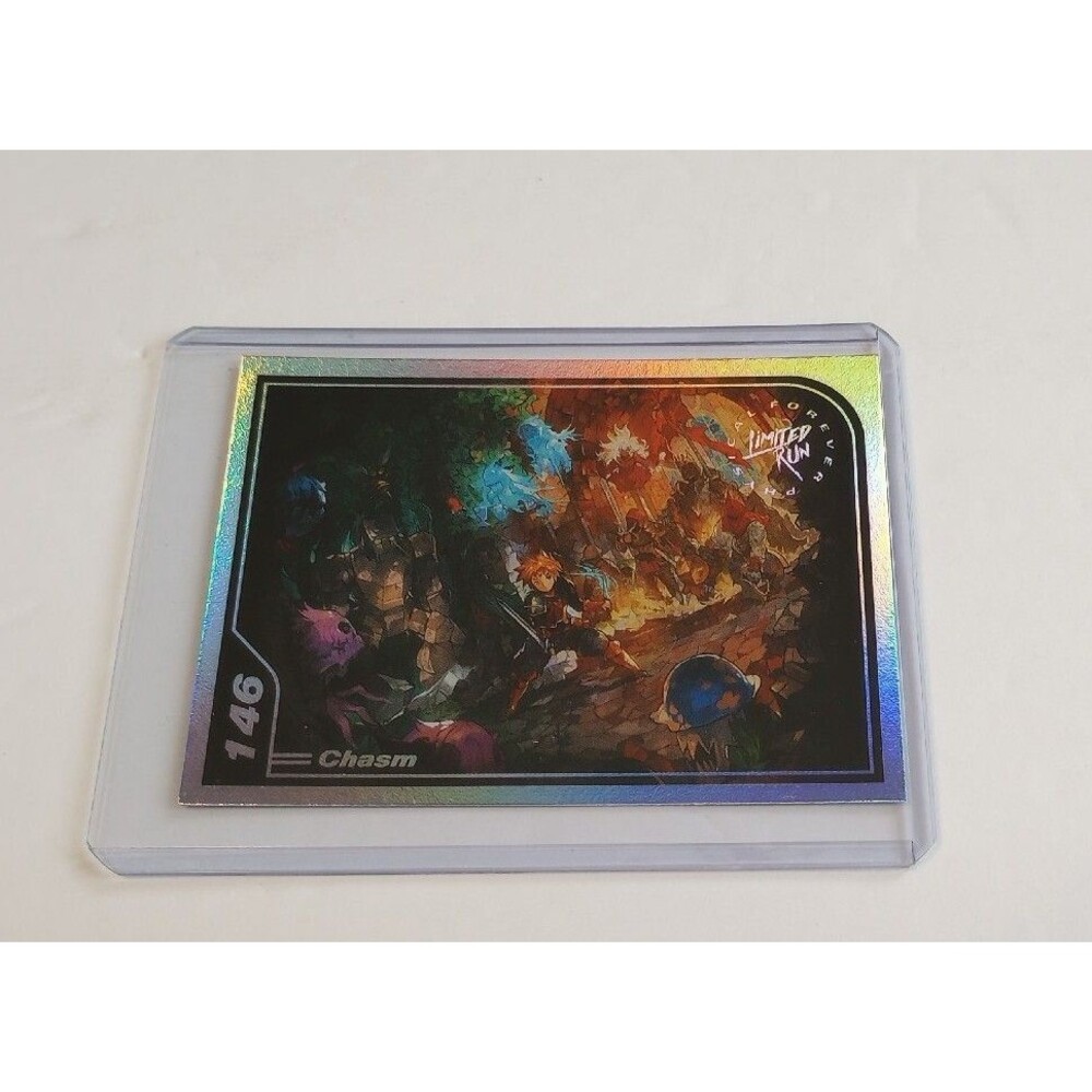 Chasm #146 Limited Run Silver Foil Trading Card w/Protector